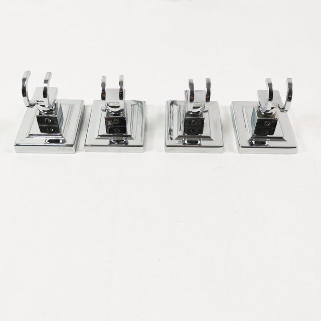 Vintage Wall-Mounted Bathroom Hangers, Germany, 1980s, Set of 5 For Sale - Image 10 of 16