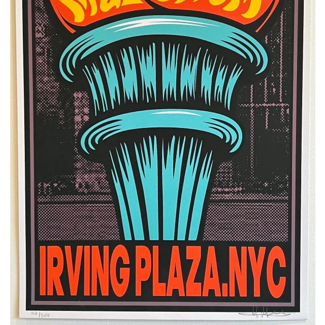 New York City Pop-Art Chris Robinson "Liberty Torch" Screenprint C.2004 For Sale In Reno/Lake Tahoe - Image 6 of 8