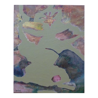 "Caterpillar Dream" Expressionistic Oil and Acrylic Painting by Scott A. Spencer For Sale