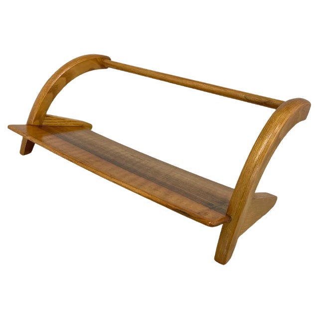 Book Stand Shelf attributed to Uluv, Czechoslovakia, 1970s For Sale