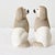 English Pair of 19th Century Staffordshire White Poodle Dogs For Sale - Image 9 of 12