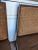 Brown 4 Mid-Century Lane Side Chairs With Multi Color Chenille For Sale - Image 8 of 11