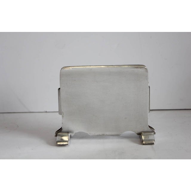 Antique Union Pacific Railroad Dining Car Silverplate Menu Pen Holder Chairish