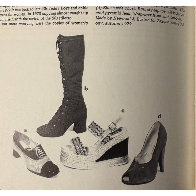 1988 Shoes: The Costume Accessories Series, June Swann For Sale - Image 4 of 12