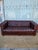 Animal Skin Vintage Chesterfield Loveseat For Sale - Image 7 of 7