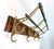 The antique wall mount brass and wood wall hook/rack is a stylish and functional addition to any home. Crafted from brass...
