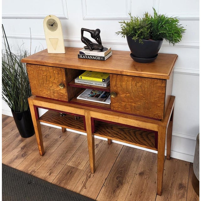 Mid-Century Italian Regency Wood and Brass Sideboard, 1970s For Sale - Image 4 of 8