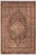 Medallion 1990's Floral Pak-Persian Green/Tan Wool Rug - 9'1'' X 12'2'' For Sale - Image 9 of 9