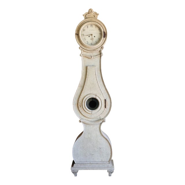 Swedish Fryksdahl Mora Clock, C. 1820 For Sale