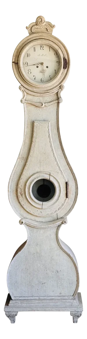 Swedish Fryksdahl Mora Clock, C. 1820