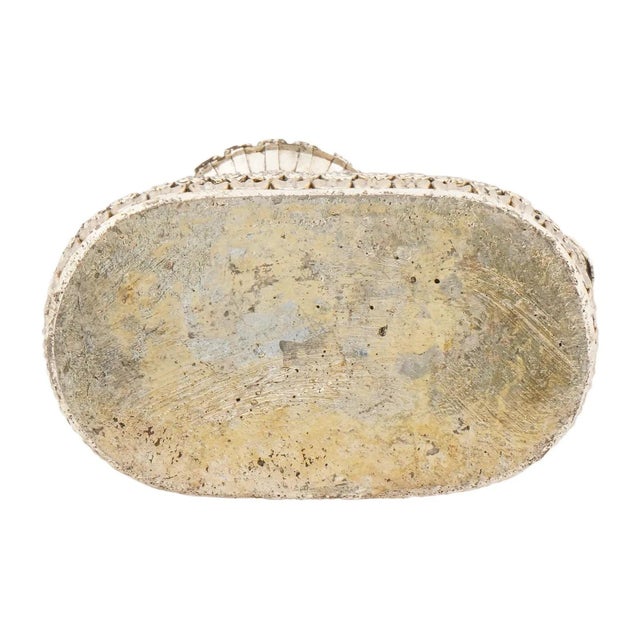 Vintage Silver-Plated Metal Camel Figurine Stand For Sale - Image 4 of 7