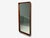 1950s Edmond J. Spence, Large Wall Mirror, Walnut, Sweden, 1950s For Sale - Image 5 of 7