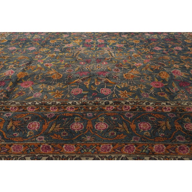 Late 19th Century Indian Agra Rug, 09'09 X 19'08 For Sale - Image 4 of 11