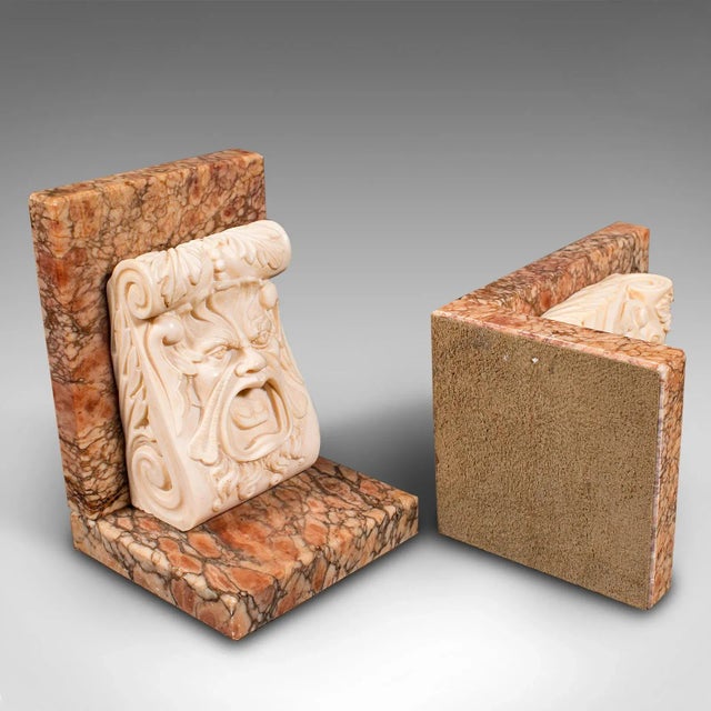 Copper 1940's Vintage Decorative Bookends For Sale - Image 8 of 9