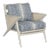 Erik Lounge Chair, Carrara Finish For Sale