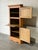 In Style of Henning Kjærnulf Oak Corner Storage Cabinet With 3 Paneled Doors Danish Mid-Century Modern 1970s For Sale In Los Angeles - Image 6 of 10
