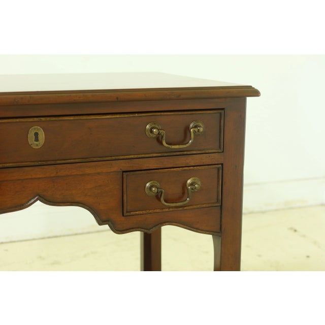 Chippendale Baker Chippendale Style 3 Drawer Mahogany Occasional Stand For Sale - Image 3 of 8