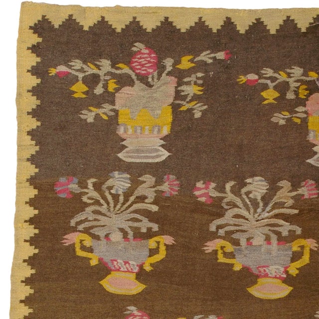 Antique Bessarabian rug circa 1890, Eastern Europe