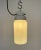 White Industrial White Porcelain Pendant Light with Milk Glass, 1970s For Sale - Image 8 of 13