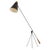 Floor Lamp in Brass and Lacquer by Gilbert Watrous for Bergboms, 1950s For Sale - Image 9 of 9