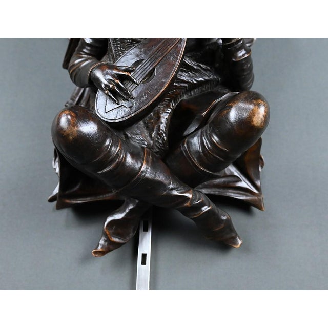 Renaissance Style Carved Walnut Wall Console, Late 19th Century For Sale - Image 10 of 14