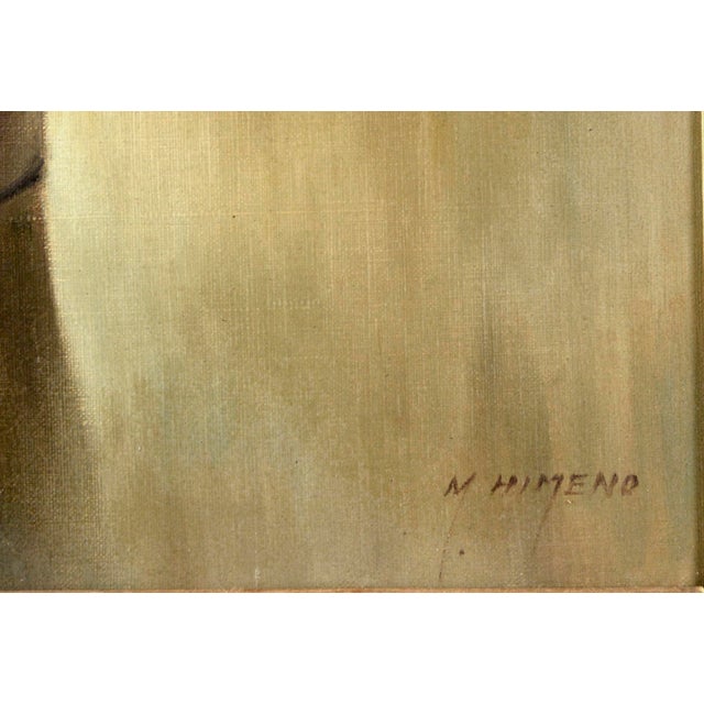 Early 20th Century "Garden Roses" in a Vase Still Life by Masayoshi Himeno For Sale - Image 5 of 7