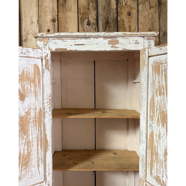 Small Parisian Wardrobe, 1940s For Sale - Image 13 of 14