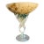 1980s Jozefina Krosno Polish Art Glass “Jellyfish” Pedestal Bowl, Attributed For Sale