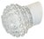 Vintage White Porcelain Wall Light, 1970s For Sale - Image 12 of 12