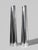 1980s Tall Aluminum Vases, 1980, Set of 2 For Sale - Image 5 of 5