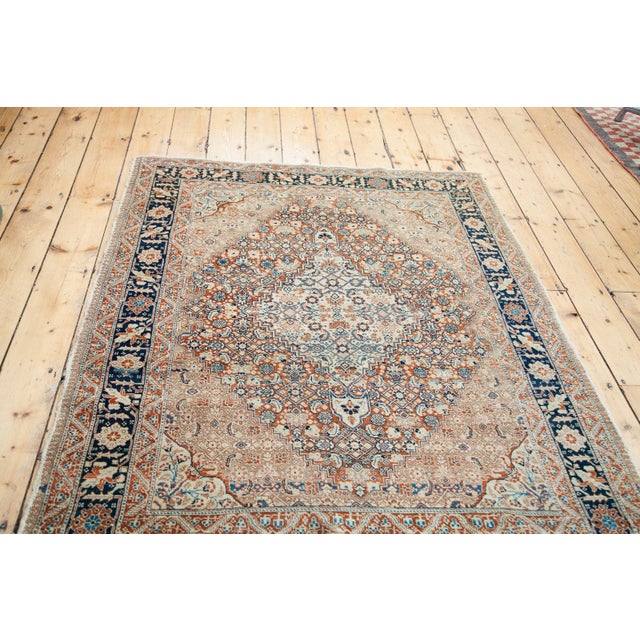 Fine Antique Tabriz Area Rug - 4'4" x 5'10" For Sale - Image 16 of 17
