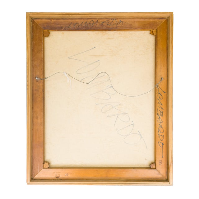 Cream Male Nude With Distant Gaze - John Lombardo, C. 1980s For Sale - Image 8 of 8