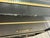 Vintage Sligh Furniture Black Lacquer Campaign Desk With Gold-Tooled Leather Top & Faux Bamboo Base For Sale - Image 12 of 15