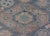 Textile Modern Oushak With Three Large Medallion Design on a Blue-Gray Field For Sale - Image 7 of 12