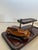 Vintage Carved Antique Car Wooden Desk Organizer For Sale In Baltimore - Image 6 of 11