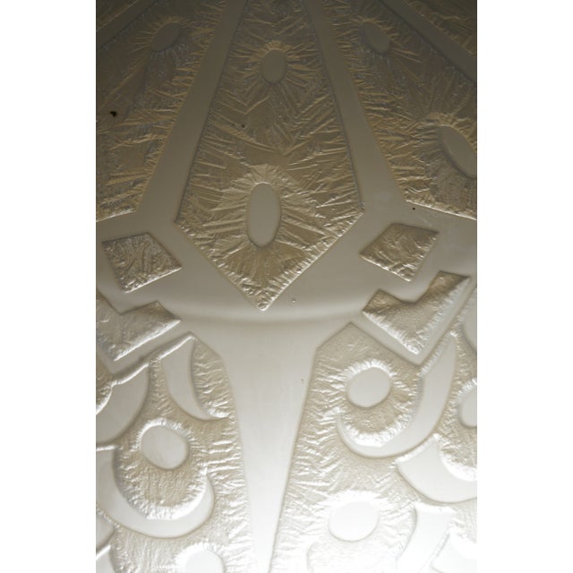 Art Deco French Art Deco Pendant Light by Daum 1930 France For Sale - Image 3 of 14