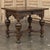 19th Century Dutch Jacobean Style Oak Table With Ebonized Trim For Sale - Image 4 of 18