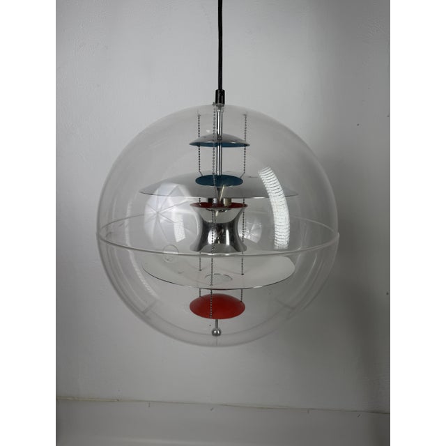 VP Globe 40 Pendant Light by Verner Panton for Frandsen, 2007, in Very Good conditions. Designed from 2000 This piece has...