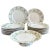 English Earthenware Lafayette Dinner Service with Green Ribbon and Floral Garlands from Ridgways, 1890, Set of 26 For Sale - Image 11 of 11
