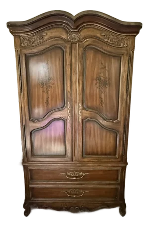 1960s Drexel Heritage French Provincial Wardrobe Armoire