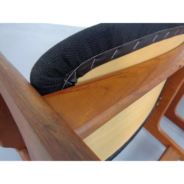 Mid-Century Danish Armchairs in Teak, 1960s, Set of 4 For Sale - Image 14 of 15