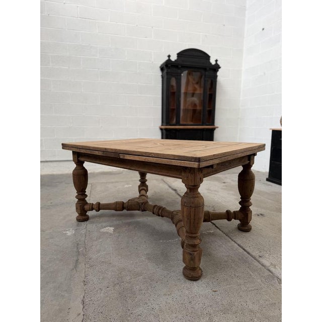 19th Century Italian Table in Oak For Sale - Image 10 of 18
