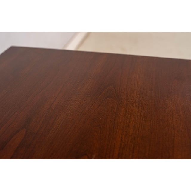 1970s Harden Cherry 4 Drawer Chest Nightstand For Sale - Image 10 of 16