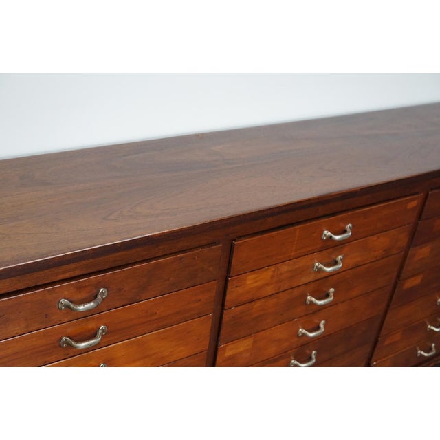 British Mahogany Apothecary Cabinet, 1930s For Sale - Image 9 of 18