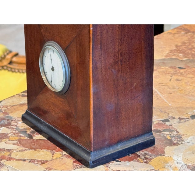 19th Century 19th Century Gothic Mantel Clock For Sale - Image 5 of 8