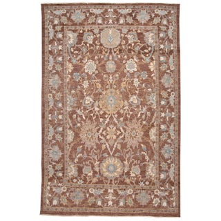 21st Century Modern Sultanabad Rug 10 X 14 For Sale