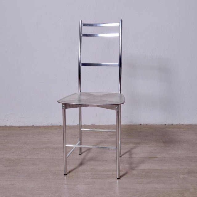 Vintage Italian Chairs by Ycami Bagutta, 1980, Set of 6 For Sale - Image 9 of 18