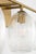 Serafina 27-inch Vanity by Hable extends the collection's organic elegance with a wider composition of sculptural glass...