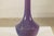 Tall Artisan Ceramic Vase with Purple Glaze and Slender Neck For Sale - Image 12 of 18