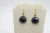 Mid 20th Century Diamond and Sapphire Earrings With 18k Yellow Gold, A Pair For Sale In Wichita - Image 6 of 6